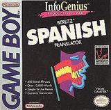 InfoGenius Productivity Pak: Berlitz Spanish Translator (Game Boy)